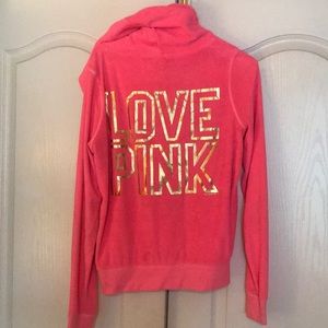 Victoria Secret Pink Jacket bright coral